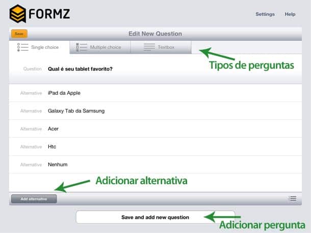 Formz Botões de edição