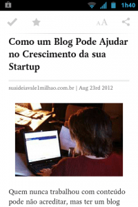 pocket conteudo