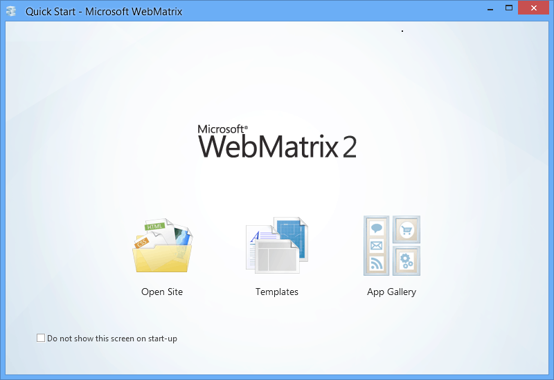 WebMatrix 2