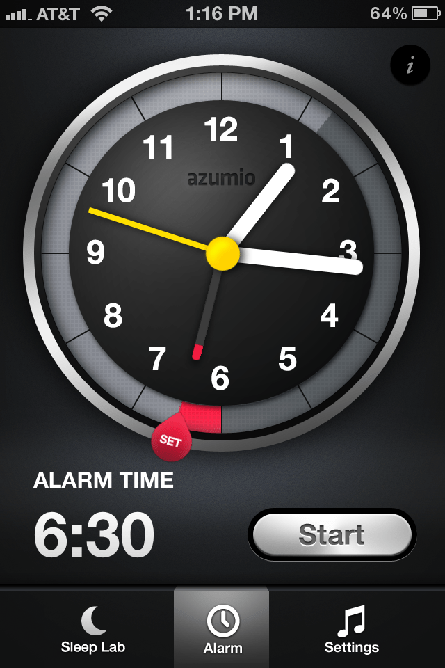 Relógio do Sleep Time