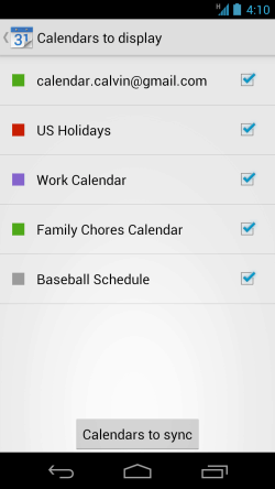 google agenda calendarios