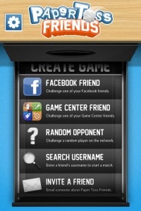 Criando jogos no Paper Toss Friends