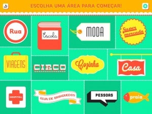 app Aprender Idiomas areas