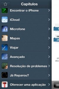 Alguns capítulos do Segredos do iPhone
