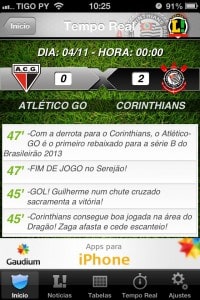 Jogos de futebol ao vivo no Brasileirão Lance!
