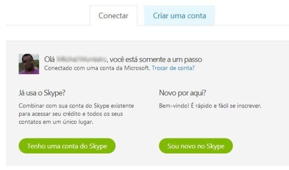 contatos do MSN no skype
