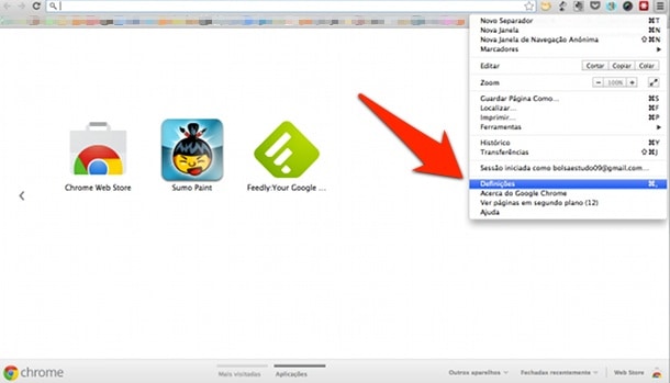 Como ter duas contas de email no Chrome