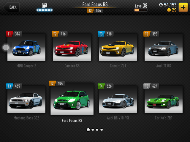 CSR Racing para iPhone