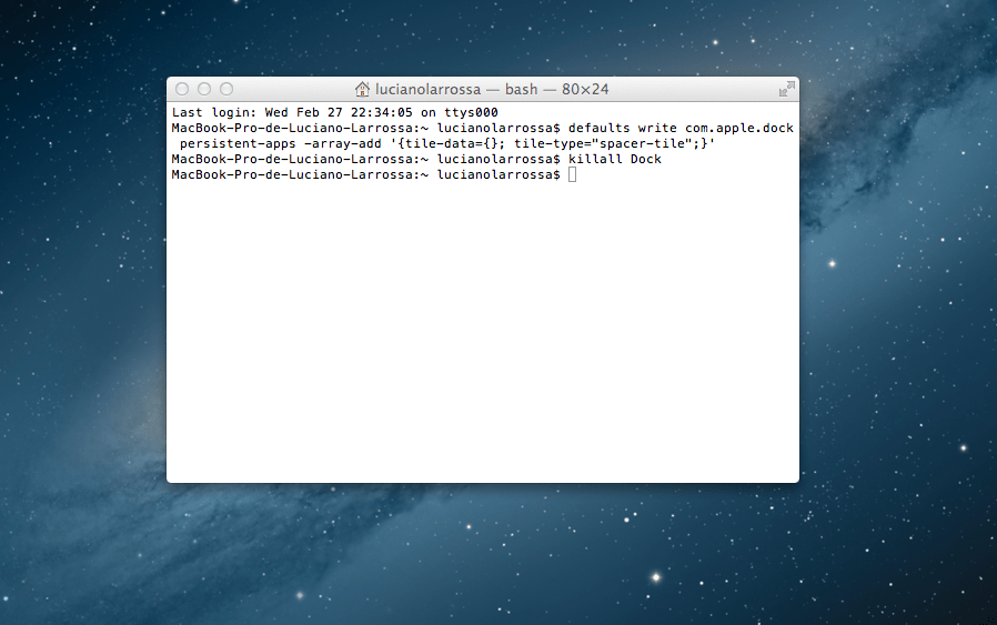 Dock do Mac dicas