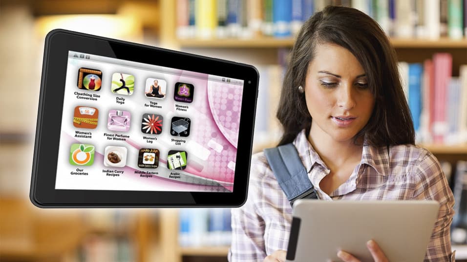 epad femme novo tablet só para mulheres