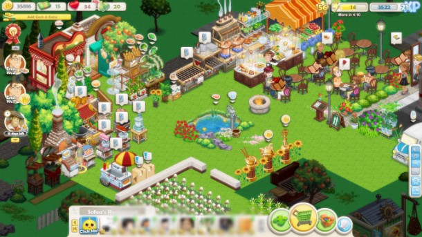 ChefVille para facebook como jogar