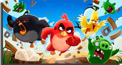 angry birds toons jogo
