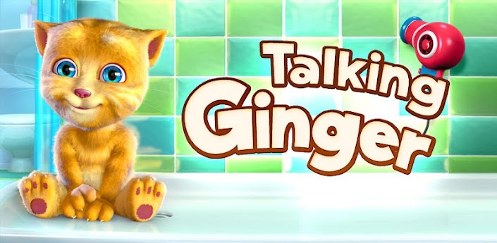 como jogar o aplicativo Talking Ginger para iphone e android