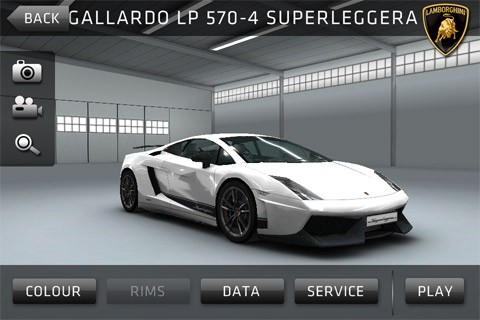 sports car challenge aplicativo para ios e android lamborghini