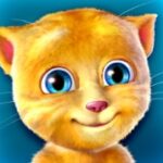 talking ginger aplicativo para iphone e android logotipo