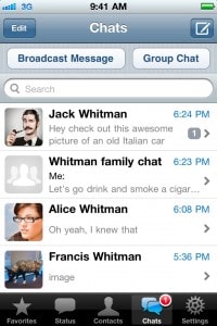 WhatsApp - exemplo 02