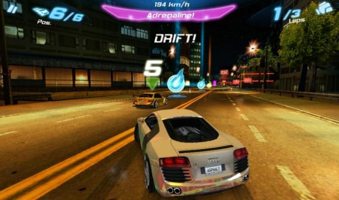 Asphalt 6 para iPhone