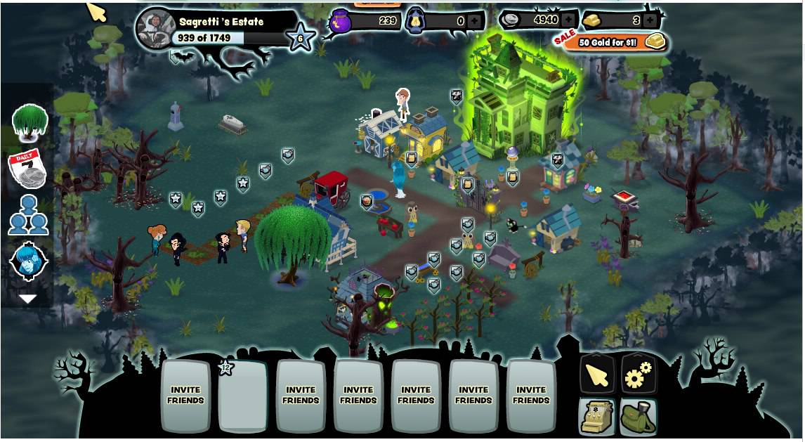 como jogar o aplicativo disney's ghosts of mistwood para facebook