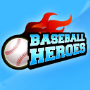 logotipo do aplicativo baseball heroes para facebook