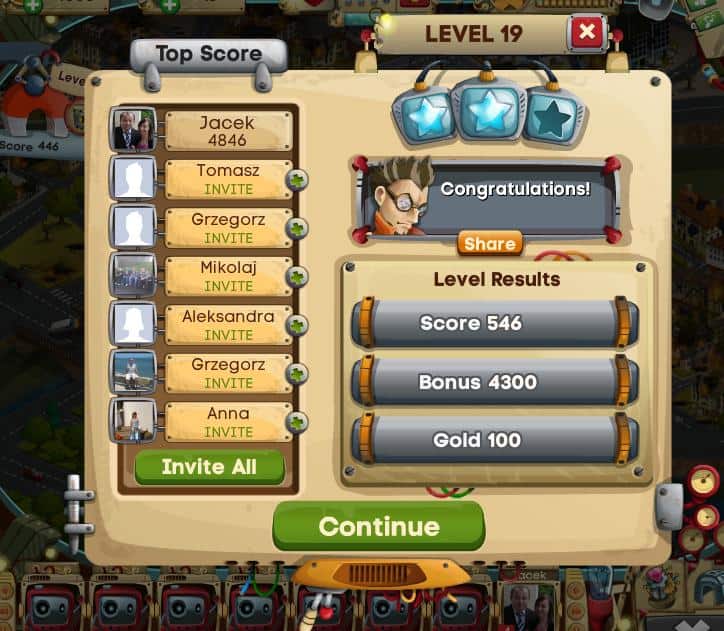resultados do aplicativo crush city de web para facebook