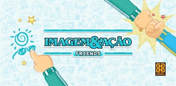 Imagem e ação multiplayer tela