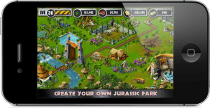 como jogar o aplicativo jurassic park builder para ios, android e facebook