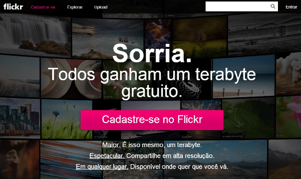 flickr com 1TB gratuito