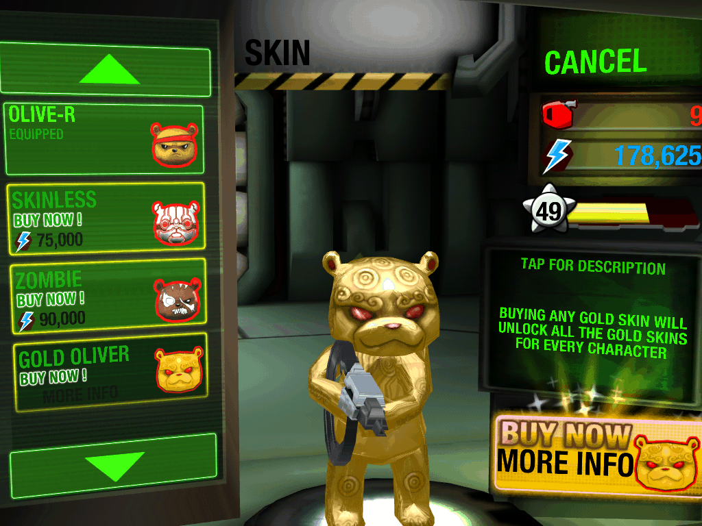 aplicativo battle bears gold para ios e android