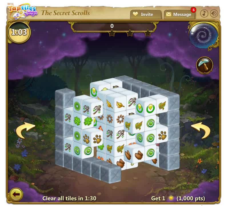 aplicativo taptiles saga para facebook