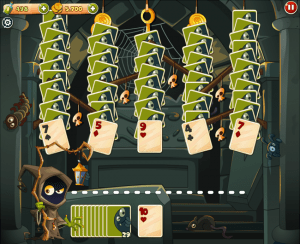 como jogar solitaire castle