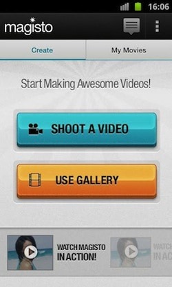 Magisto para Android