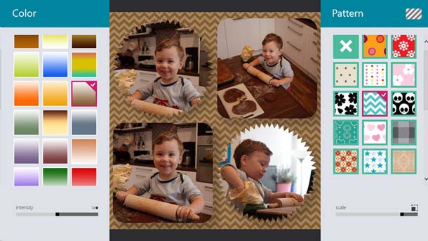 Phototastic para Windows 8 dicas de uso