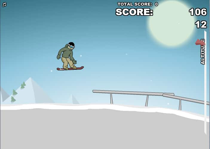 Downhill Snowboard 2 como jogar