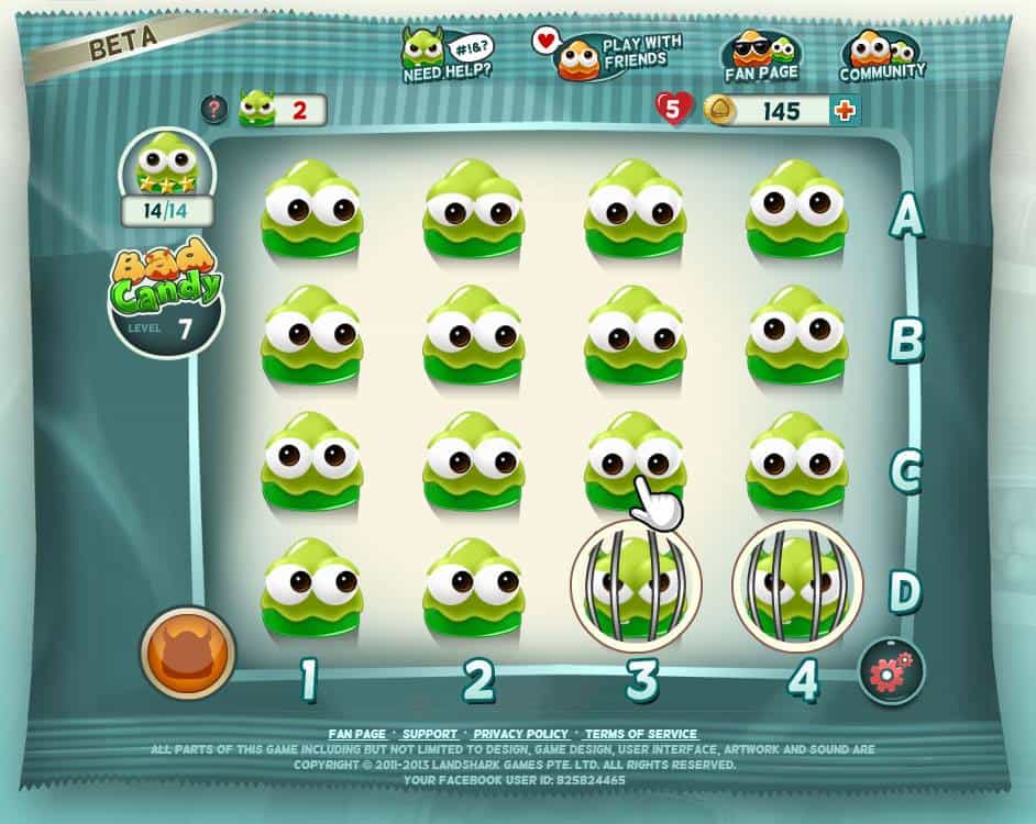 Bad Candy como jogar