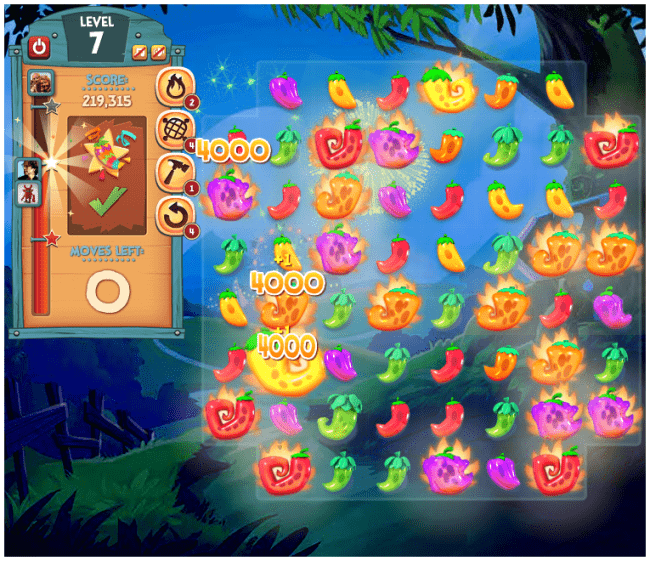 Pepper Panic Saga como jogar