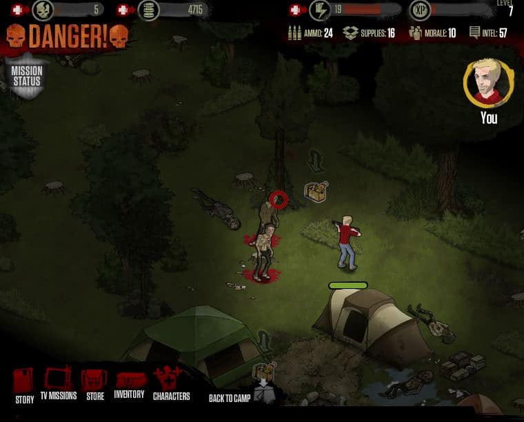 AMC The Walking Dead Social Game   AppTuts - 92