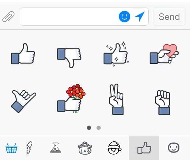 emoticons do botão não curti
