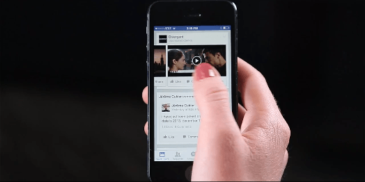 facebook vídeos auto-play