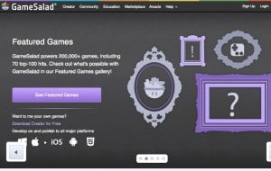 criar aplicativos móveis GameSalad