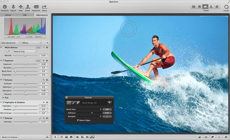 Photoshop or aperture for mac high sierra