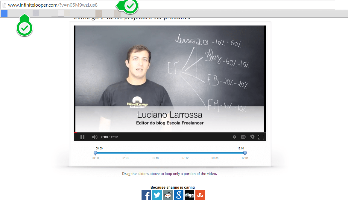 dicas para o YouTube replay automático