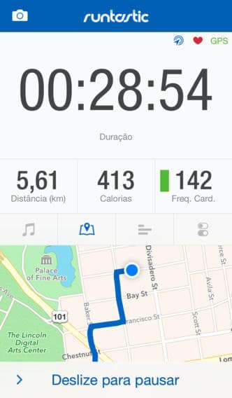 aplicativos de corrida para iPhone Runtastic