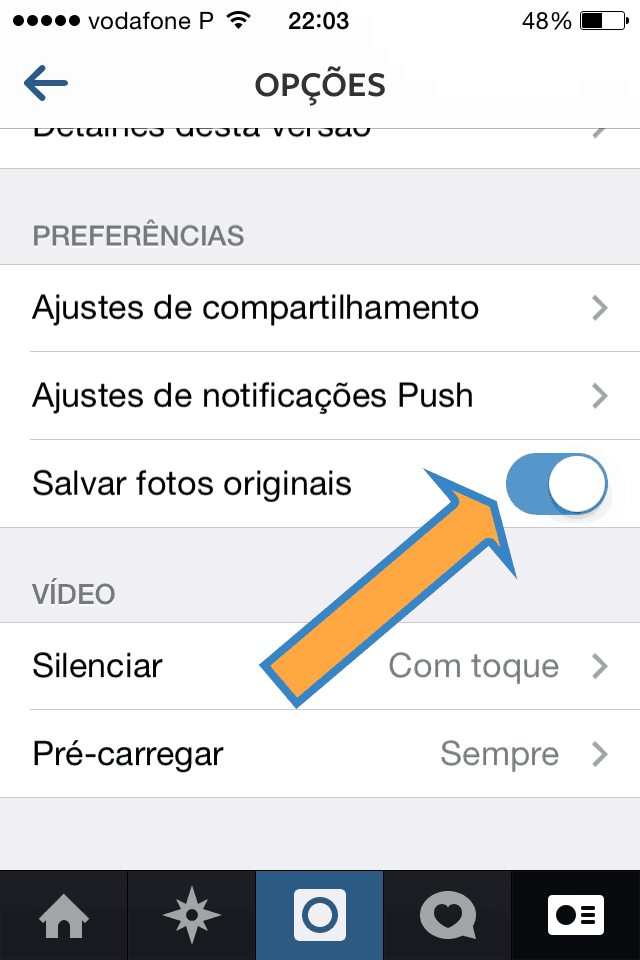 truques e dicas para Instagram Salvar Fotos orginais