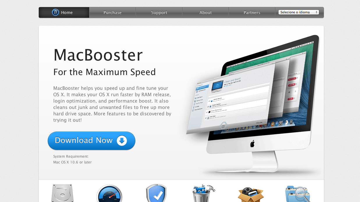 remover aplicativos no Mac MacBooster