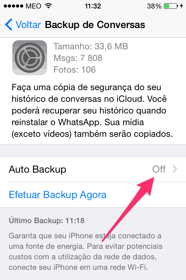 Auto Backup Whatsapp