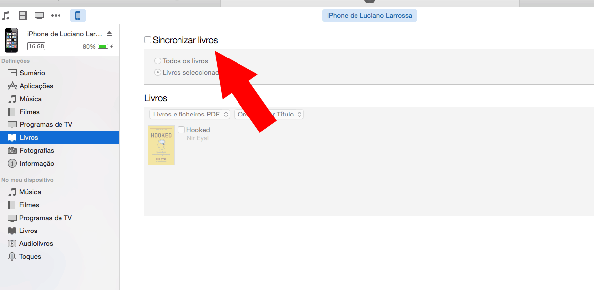 Como sincronizar ePub's entre o seu Mac e o iPhone/iPad