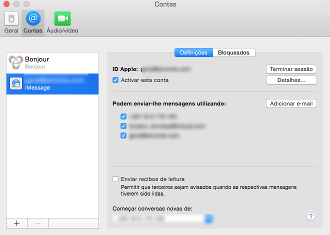 Como receber mensagens e liga  es entre o iPhone e o Mac - 86