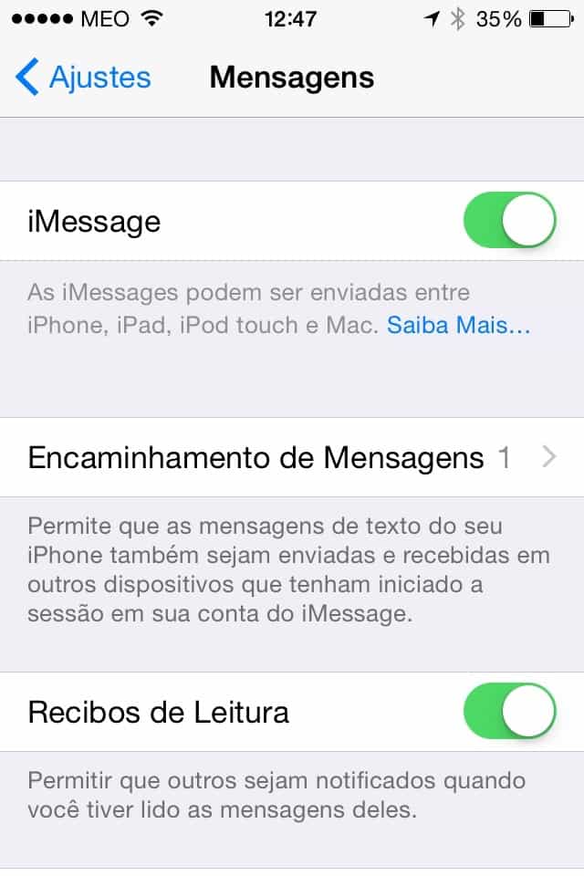 Como receber mensagens e liga  es entre o iPhone e o Mac - 46