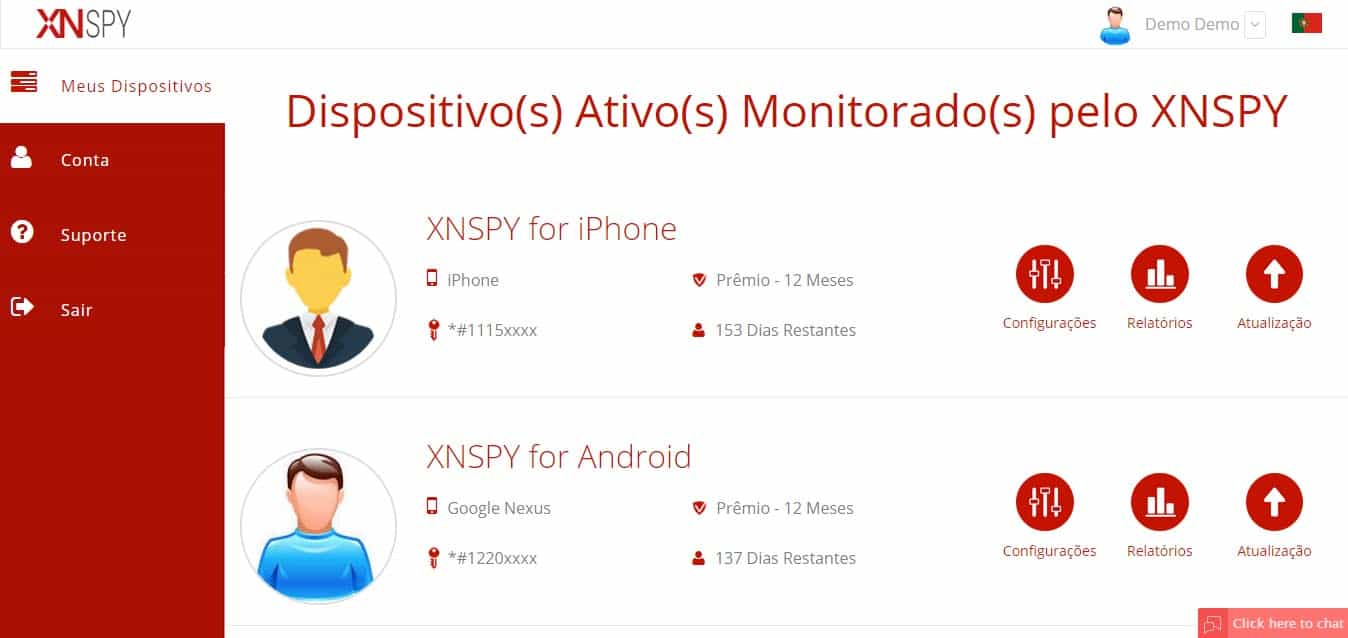 XNSPY para iPhone