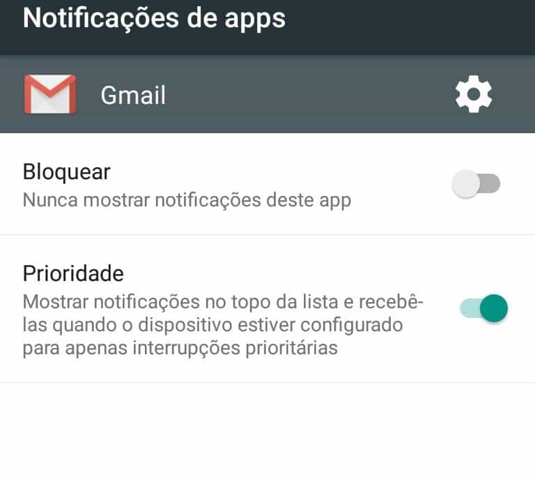 Modo prioridade no Android